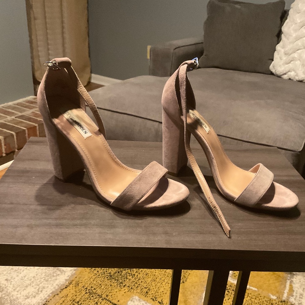 Suede Sandal